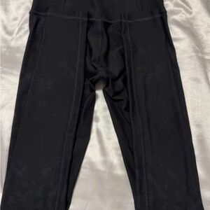 lululemon Black Leggings with leapard print